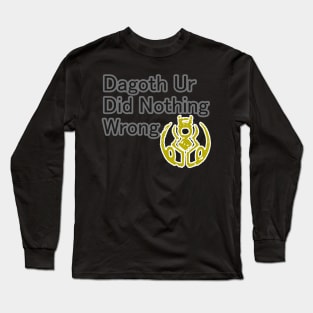 Dagoth Ur Did Nothing Wrong Joke Design Morrowind Long Sleeve T-Shirt